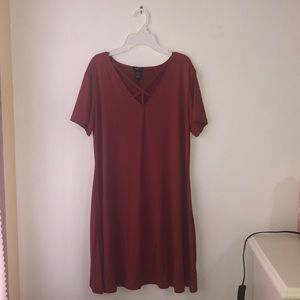 Rue 21 Burgundy/Red Dress